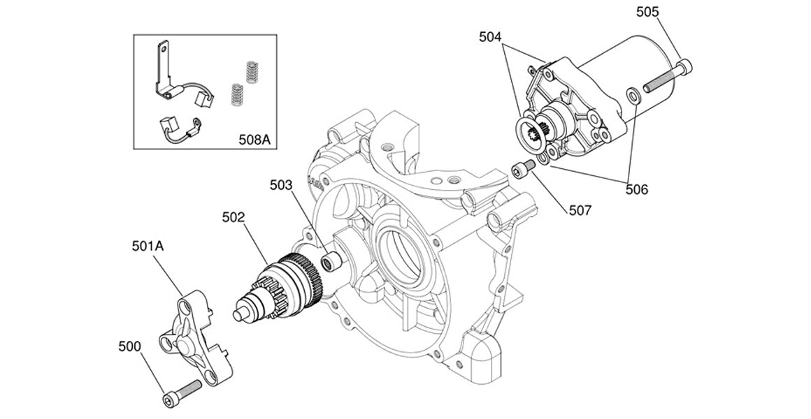 IAME X30 Electric Starter Parts