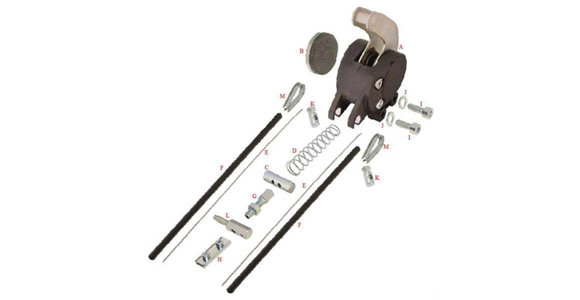 OTK Tony Kart Mechanical Kid Kart Brake Caliper Parts