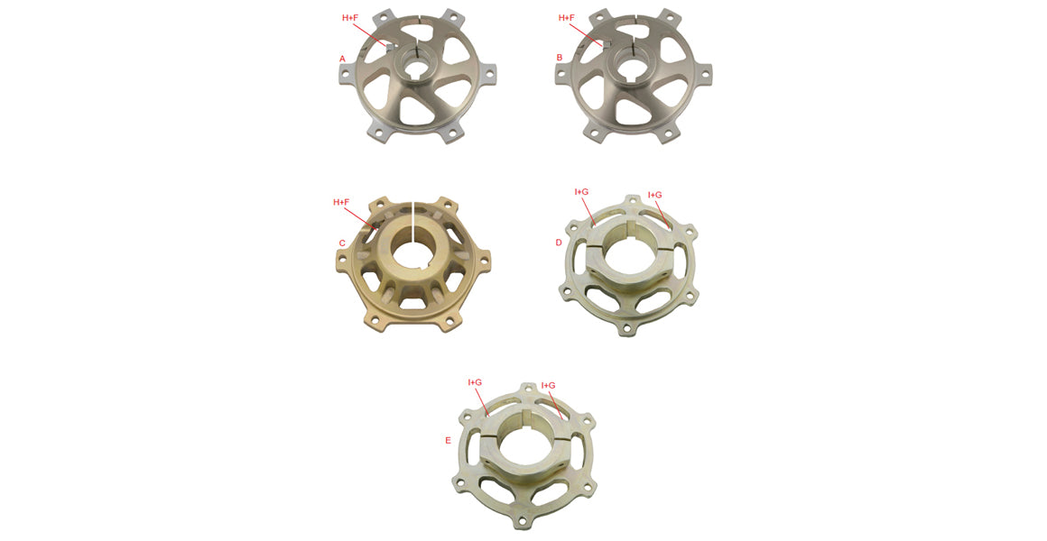 OTK Tony Kart Sprocket Hubs