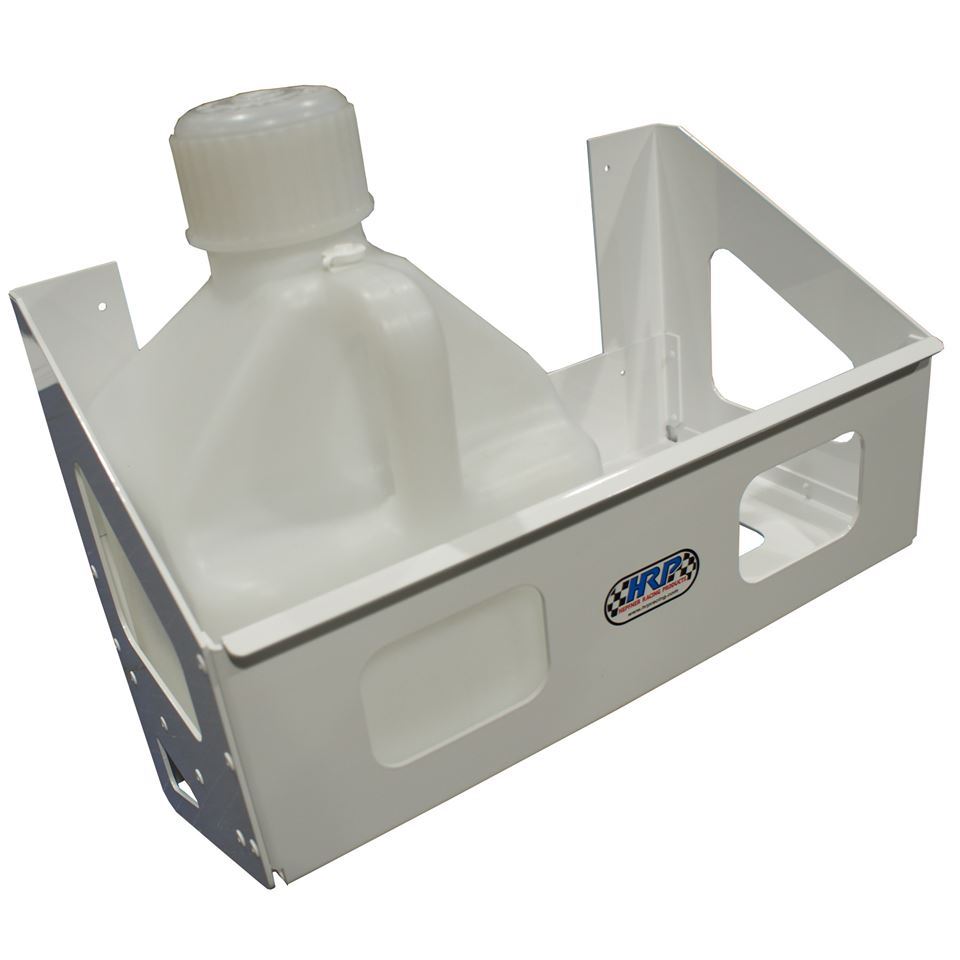 6358 2.5gal Fuel Jug Rack Combo, Powder Coated White