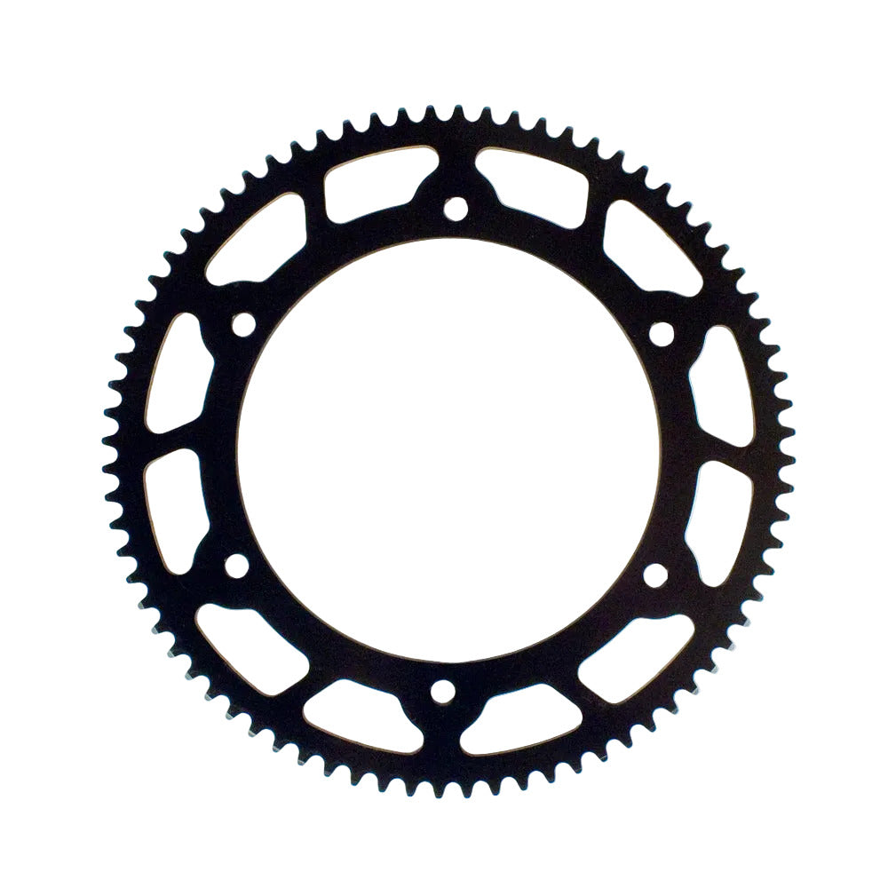 #219 Black / Blue Rear Sprocket, One Piece
