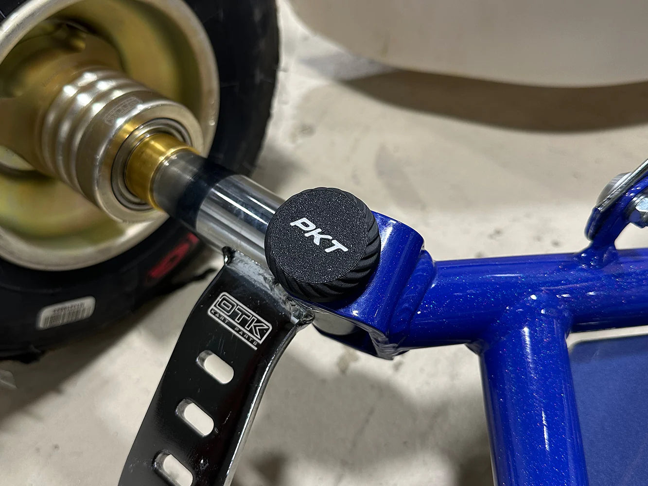 New! PKT Nylon OTK Tony Kart 10mm Pill Cover Pair, Magnetic