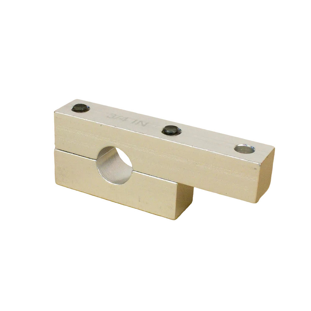 Aluminum Rear Bumper or Frame Pipe Bracket Clamp