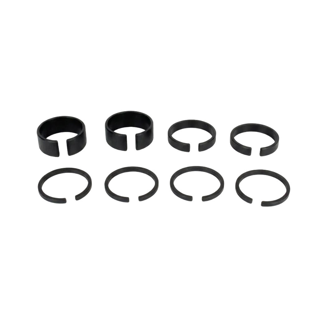 Comet 50mm Black Plastic Wheel Hub Axle Spacer Kit