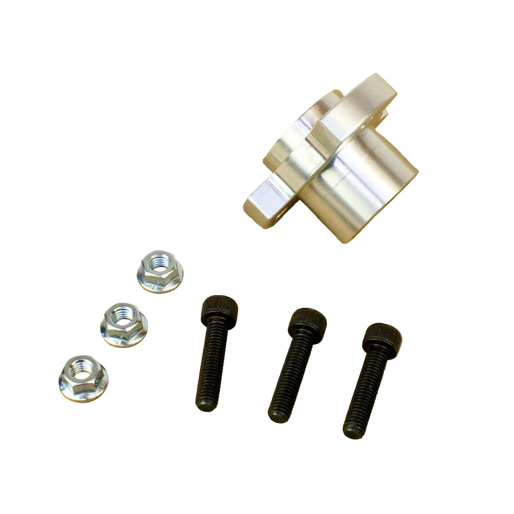 Comet 17mm Bearing Metric Pattern Lightweight Front Wheel Hub with 8mm Bolt Kit