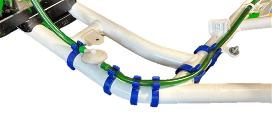 New! Comet Fuel Line Mounting Clips for Frame Rail, 30mm