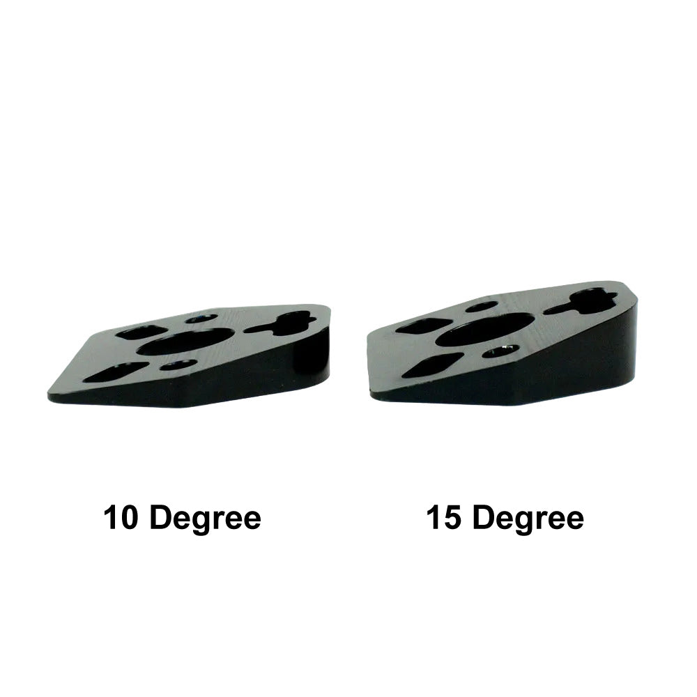 Angled Steering Wheel Shim, Fits 3 Bolt and 6 Bolt Pattern, Tony Kart OTK