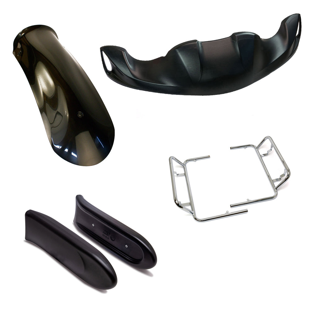 New! CIK KG 509 Complete Bodywork Kit with 507 Pods and 507 Driver Panel, Less Nose Hardware