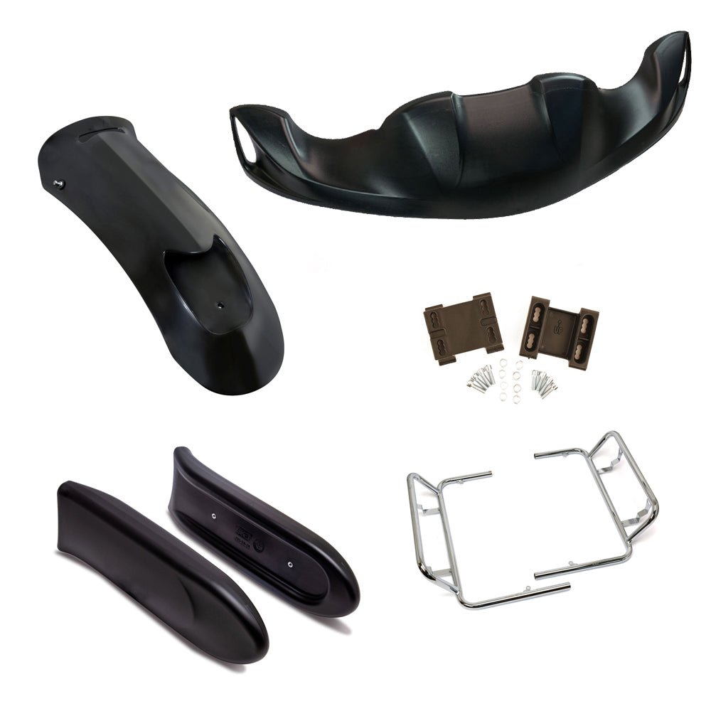 New! CIK KG 509 Complete Bodywork Kit with 507 Pods and 508 Driver Panel, Less Nose Hardware