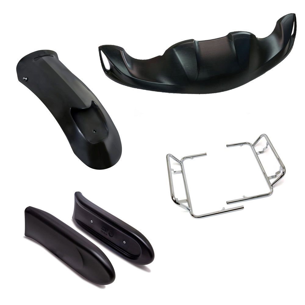 New! CIK KG 509 Complete Bodywork Kit with 507 Pods and 508 Driver Panel, Less Nose Hardware