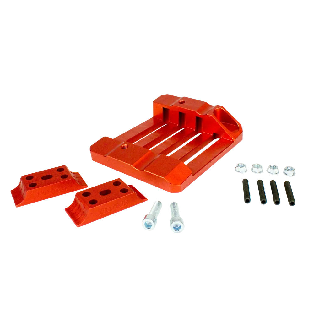 New! Odenthal 4 Cycle Engine Mount "Code Red" One Piece, Low Profile 8 Degree, Light Weight