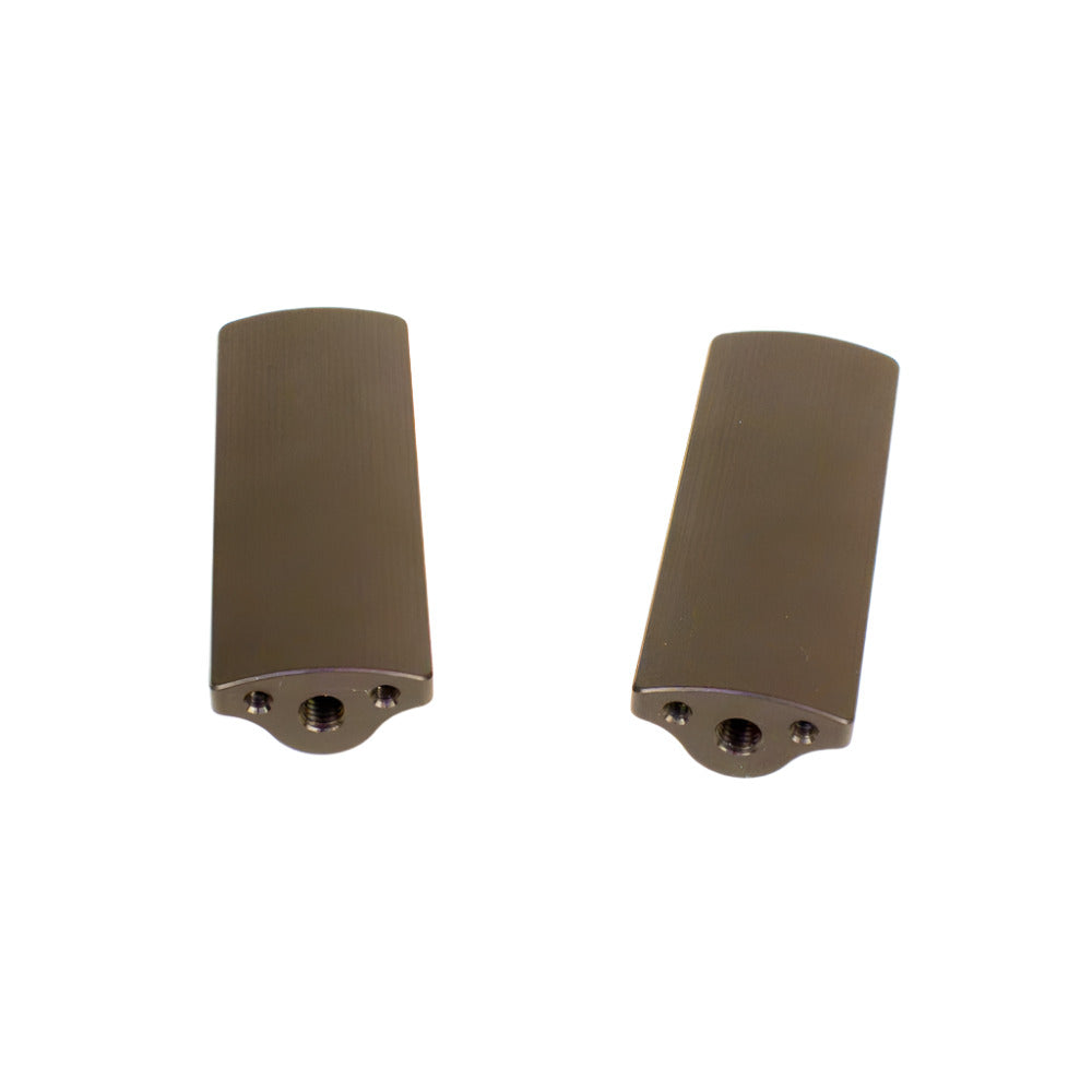 New! PKT Black Pro Pedal Foot Post, Pair