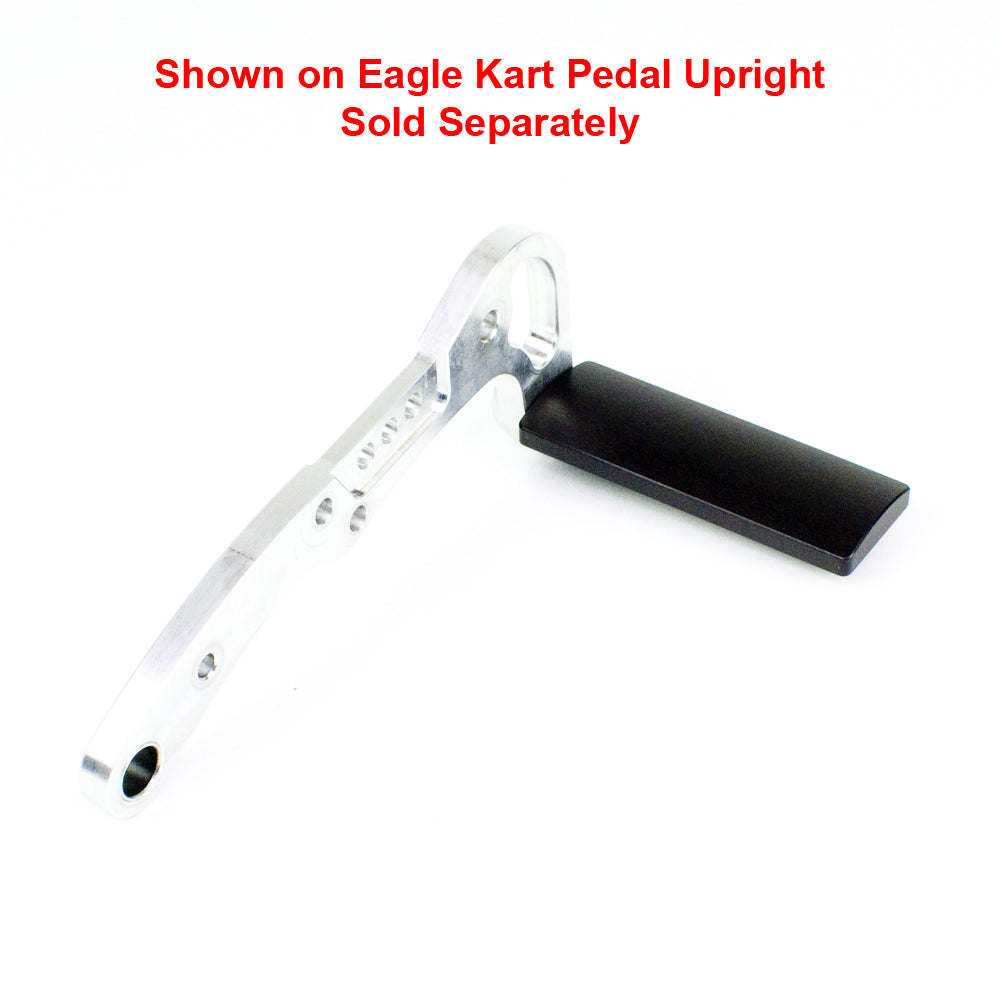 New! PKT Black Pro Pedal Foot Post, Pair