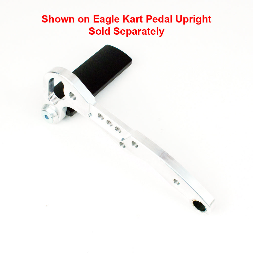 New! PKT Black Pro Pedal Foot Post, Pair