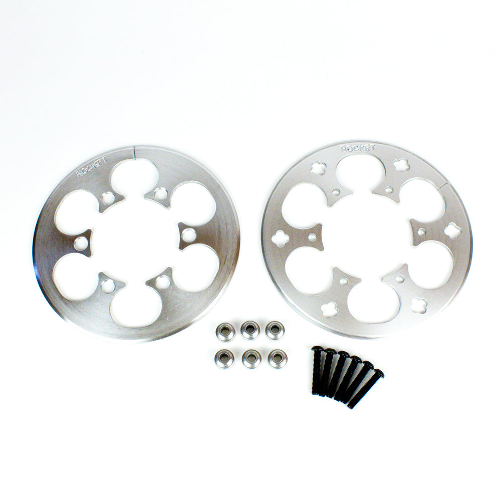 Rocket Sprocket Aluminum MINI Guide Kit, Sprocket and Chain Protector