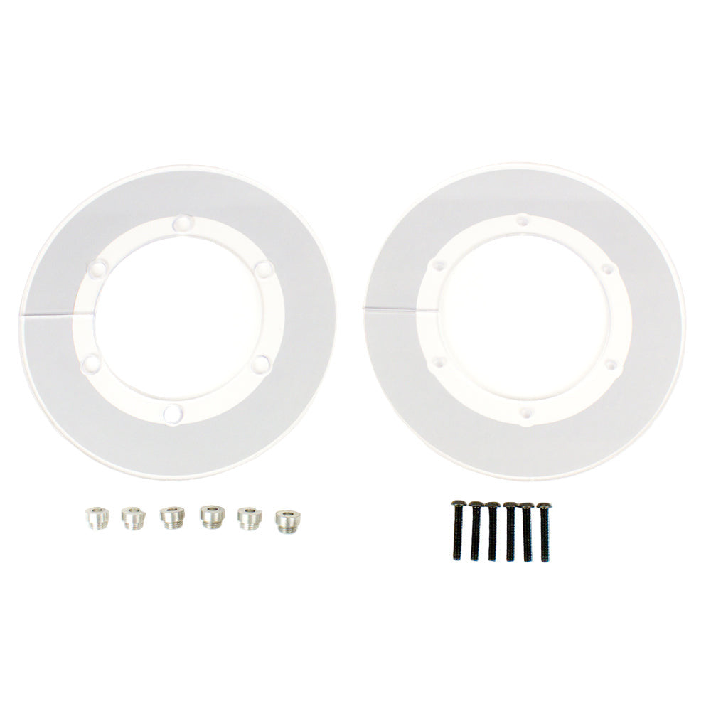 New! Complete Rocket Sprocket Polycarbonate Clear Sprocket Guard Saver, 8" Diameter