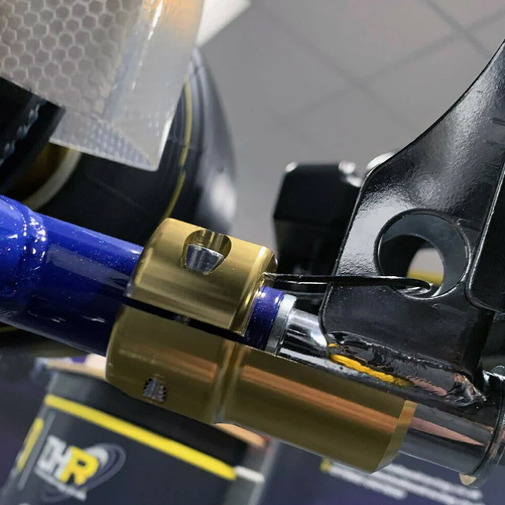 Senzo Aluminum Rear Bumper Saver Kit with Bumper Tether Straps, Pair