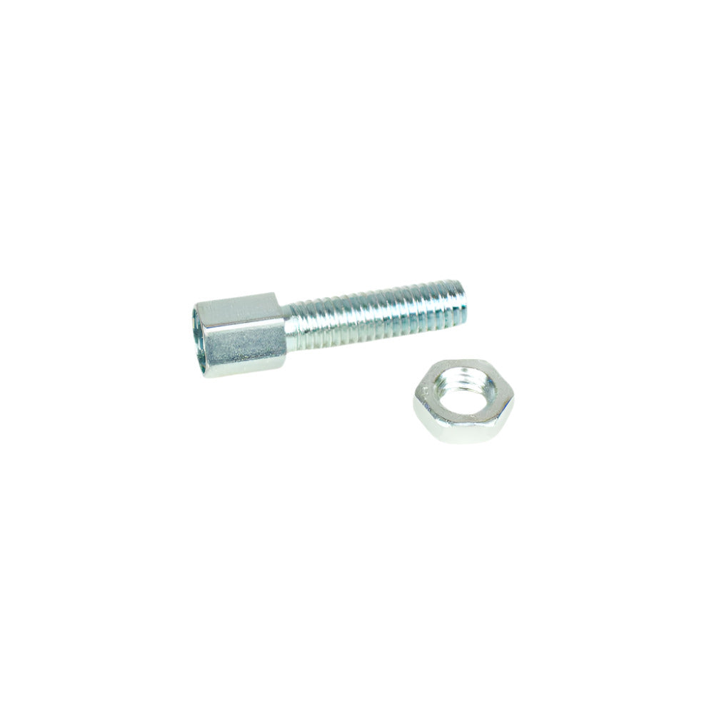 Metric Throttle Cable Adjuster M6 Thread with Jam Nut