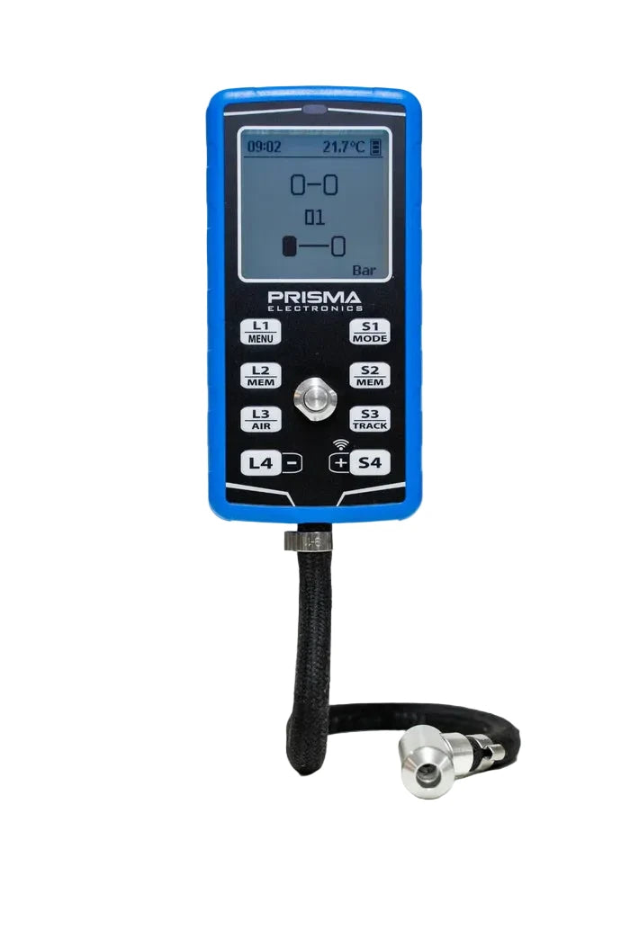 Out of Stock! New! HPM5-PYR-IR-STW Prisma Digital Air Pressure Tire Gauge with Stopwatch Function and Infrared Tire Temperature Sensor