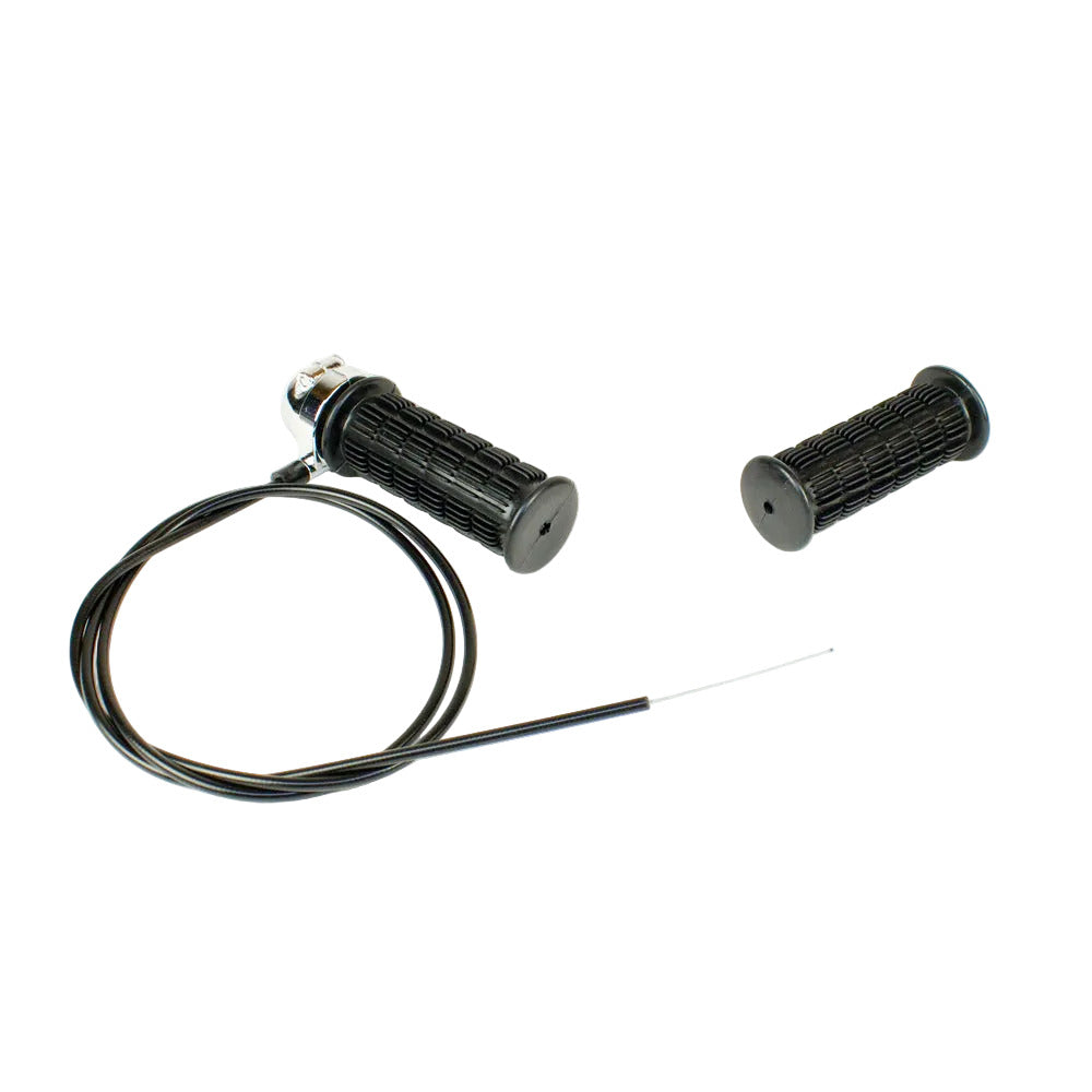 7/8" Twist Grip Throttle Assembly with Dummy Handle for Handle Bars