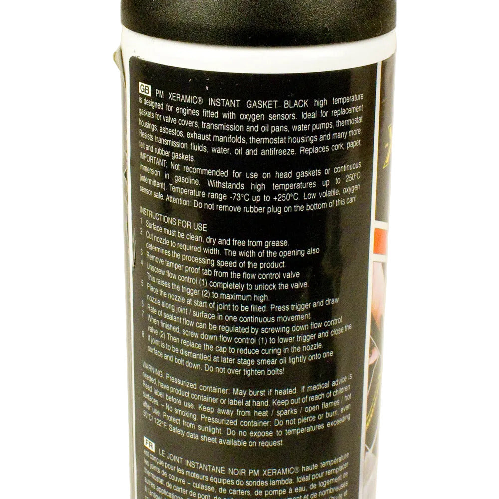 Xeramic Instant Gasket Black 200 ml, Crank Case Gasket