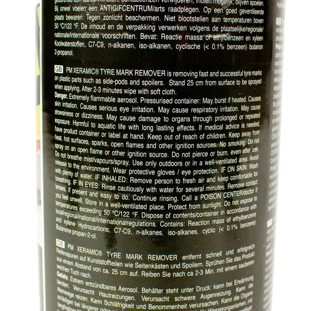 New! Xeramic Tire Mark Remover Spray