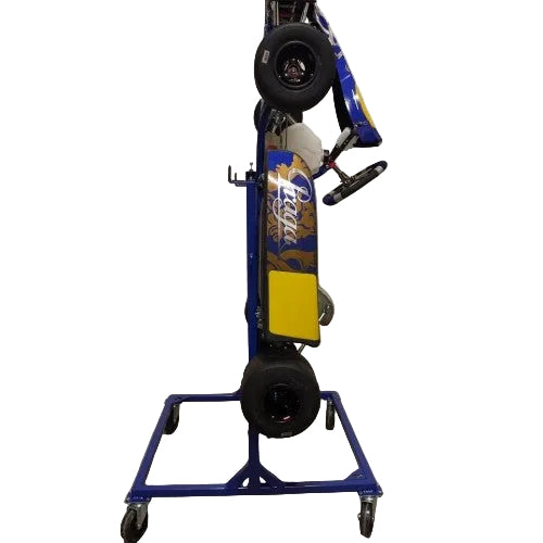 KartLift Double Hanging Upright Vertical Kart Stand, Black