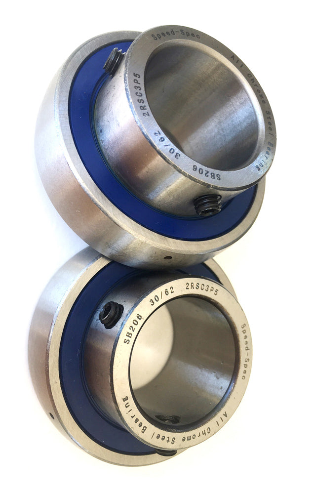 Speed-Spec 1 1/4" Steel Precision Axle Bearing, Blue Removable Seals