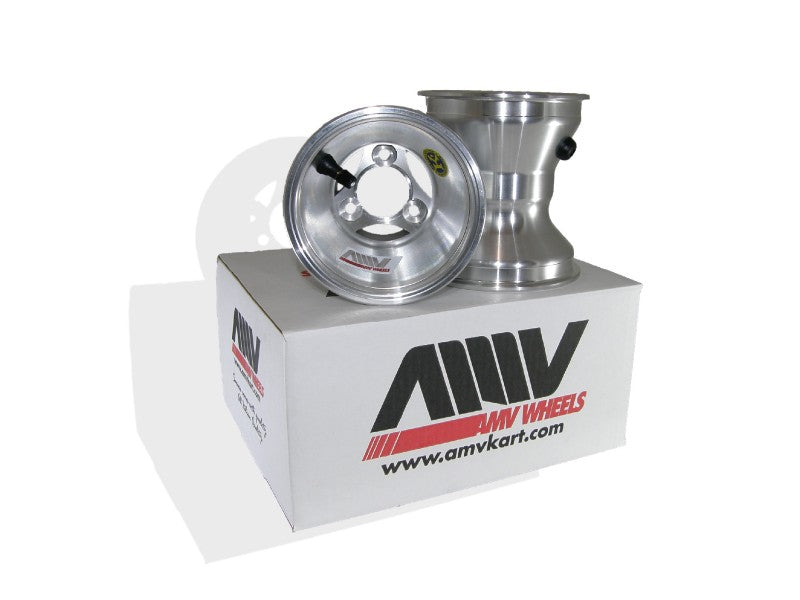 AMV 180mm x 5" Cast Aluminum Spoke Wheel, Bolt In Hub Style