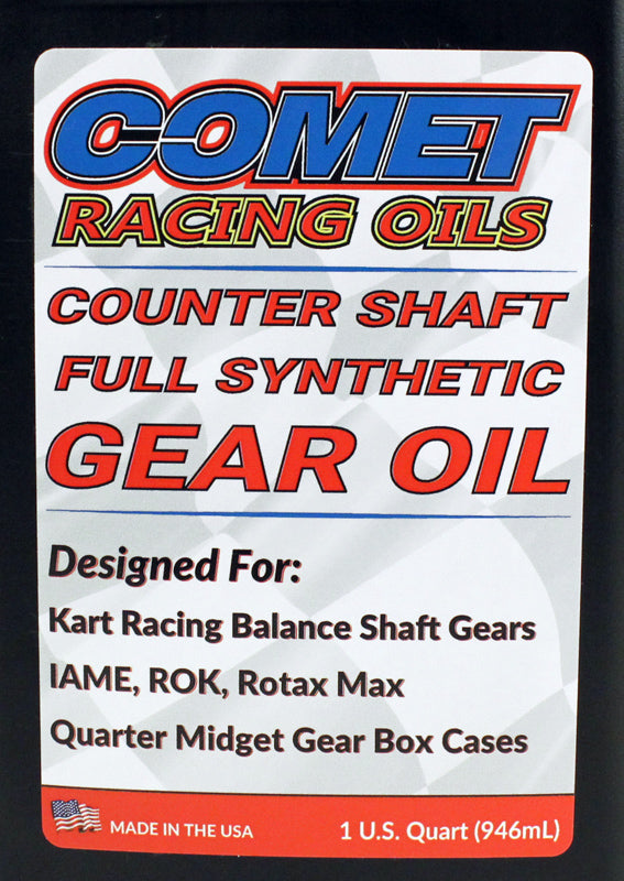 Super Sale! Comet Counter Shaft Gear Oil for X30, Rok, Rotax