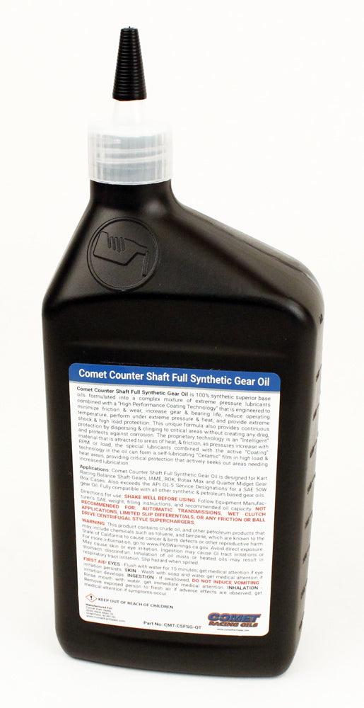 Super Sale! Comet Counter Shaft Gear Oil for X30, Rok, Rotax