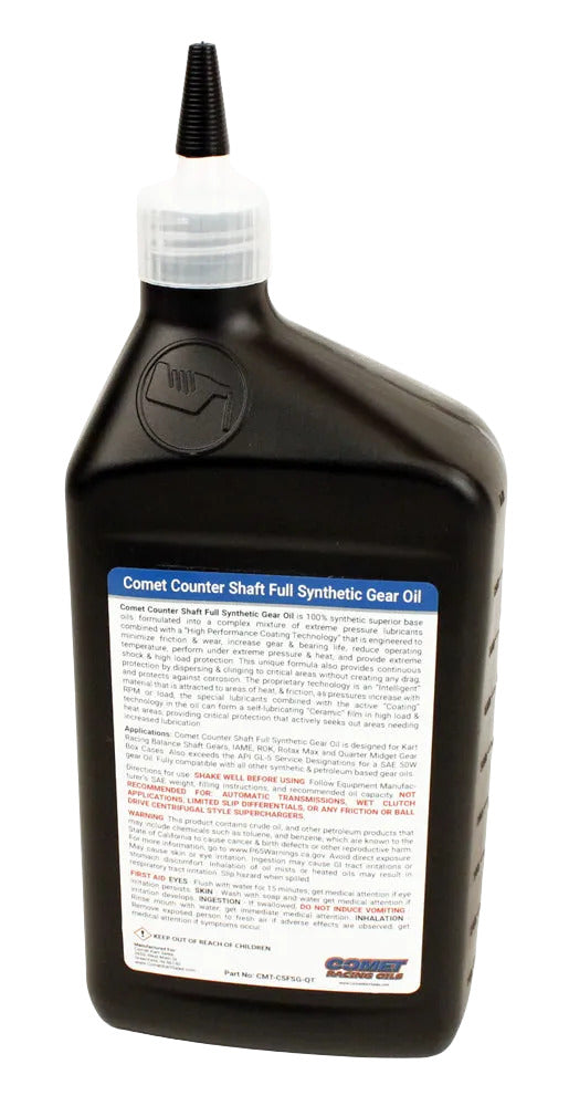 Super Sale! Comet Racing Oil Counter Shaft Gear Oil for X30, Rok, Rotax