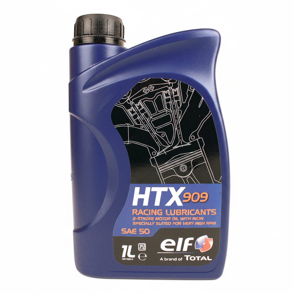 Elf HTX 909 Two Cycle Engine Premix Karting Oil, Case of 12 Bottles