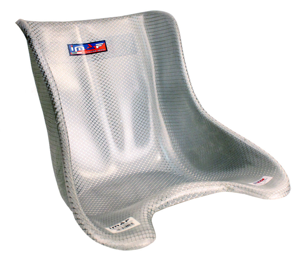 IMAF F12 Rombo Diamond Pattern Silver Flat Bottom Seat