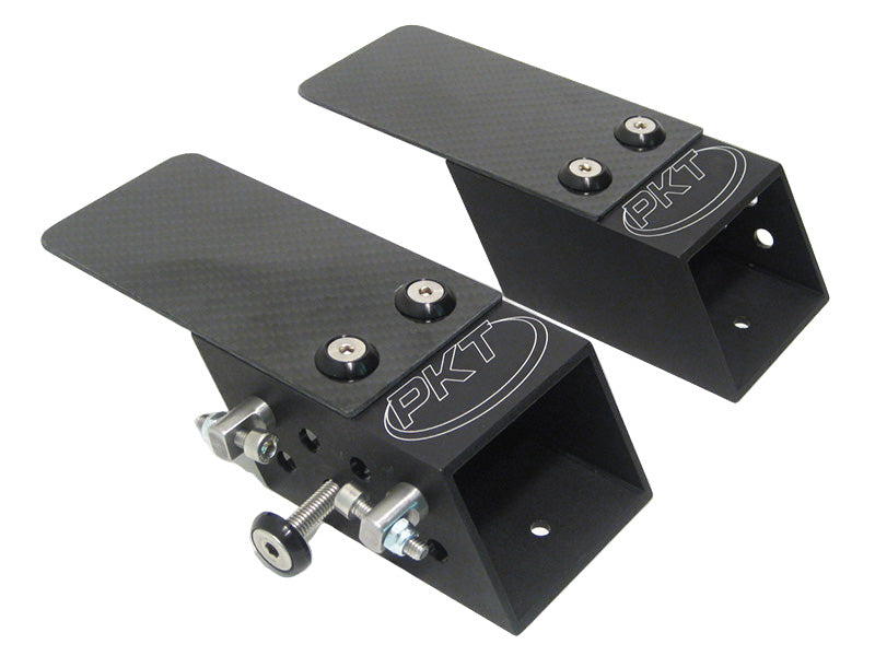 PKT Pedal Heel Risers with Pedal Mounting Bolts, Pair