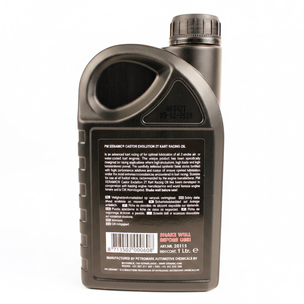 SUPER SALE! Xeramic Castor Evolution 2T Two Cycle Premix Oil - 12 BOTTLE CASE