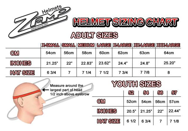 Zamp RZ-42Y Youth Racing Helmet with Graphics, Snell CMR2016