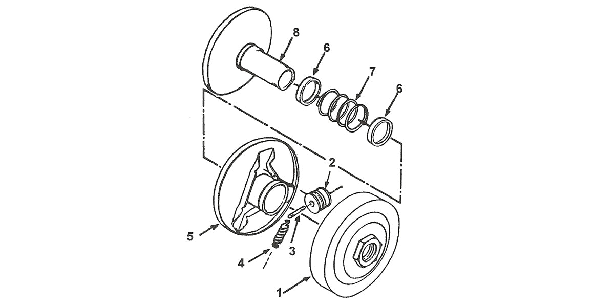 Comet 40 Series Drive Unit Parts