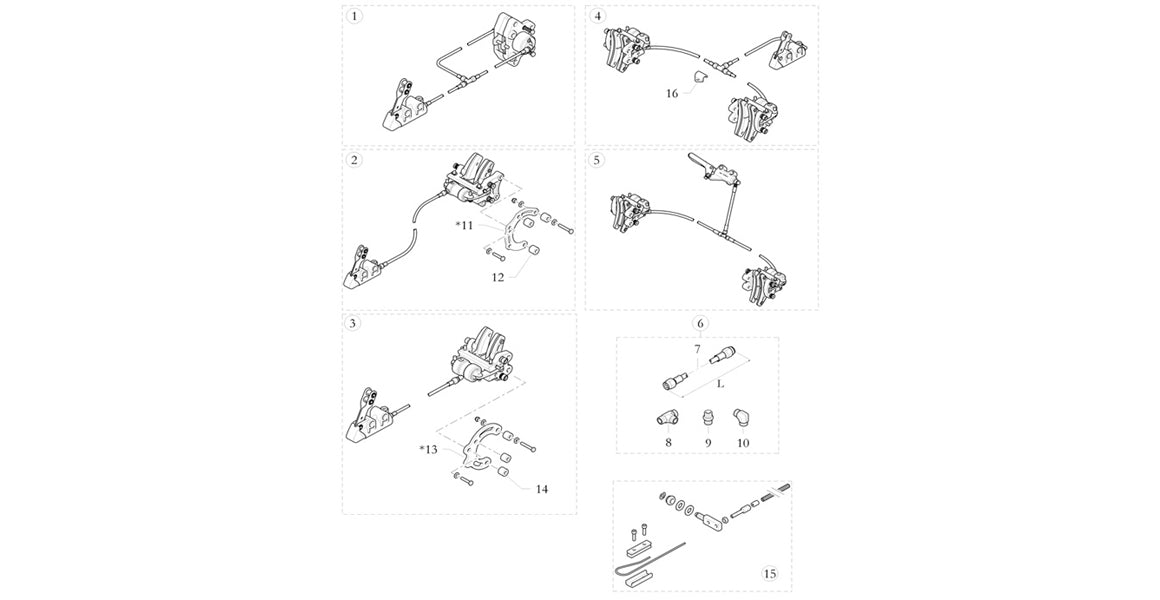 Birel ART Kart Brake Systems & Fittings