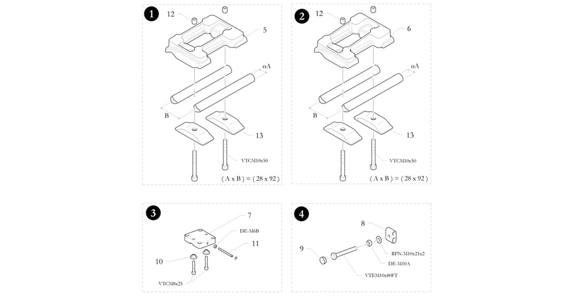 Birel ART Kart Engine Mount