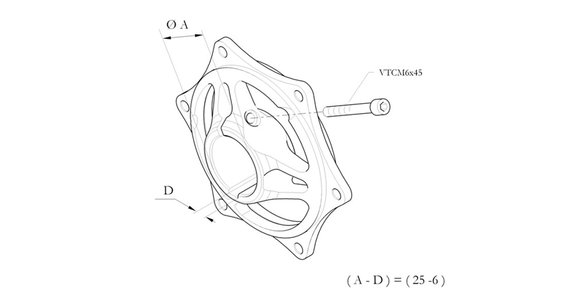 Birel ART Kart Sprocket Hub