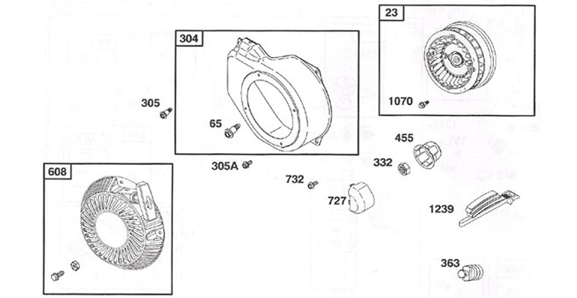 Briggs World Formula Recoil &amp; Flywheel Parts