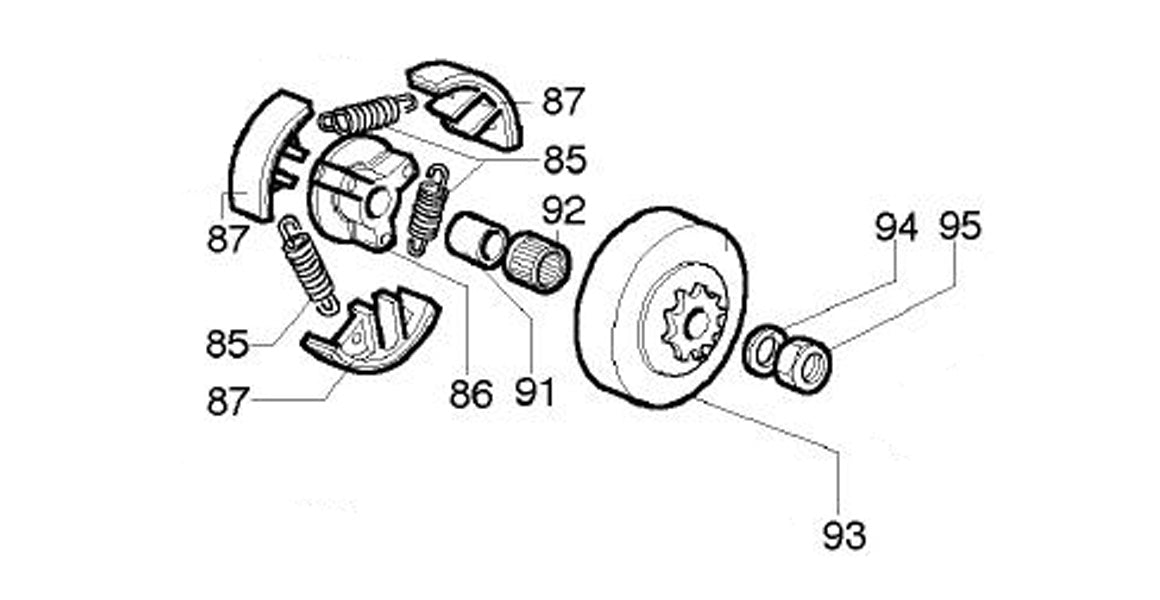 Comer K80 Clutch Parts