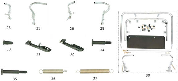 CRG Kart Pedals &amp; Parts