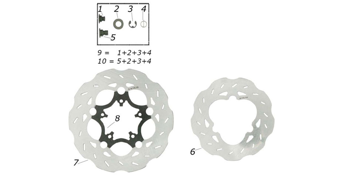 CRG Kart VEN04 Brake Disc & Hub