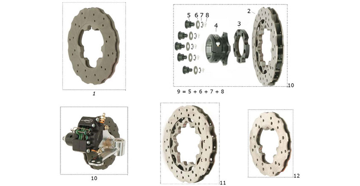 CRG Kart Ven05 Brake Disc & Hub