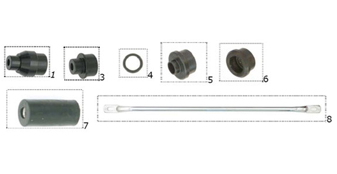 CRG Kart Metal Rear Bumper Hardware (disabled)