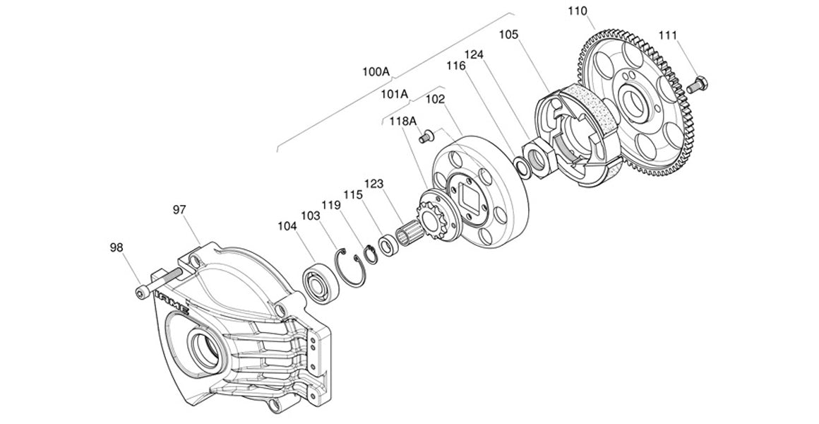 IAME Leopard MY09 Clutch Parts