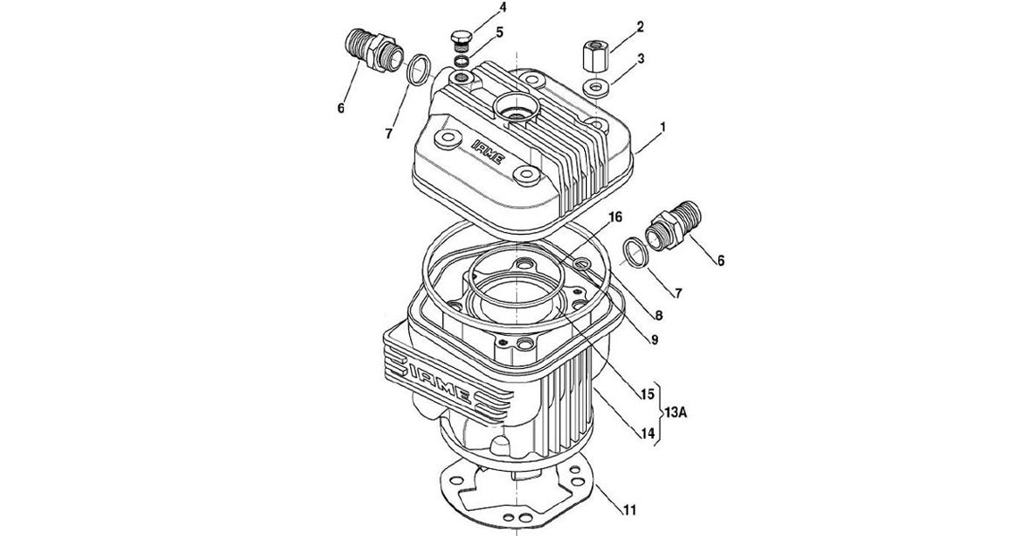 IAME X30 Head &amp; Cylinder Parts