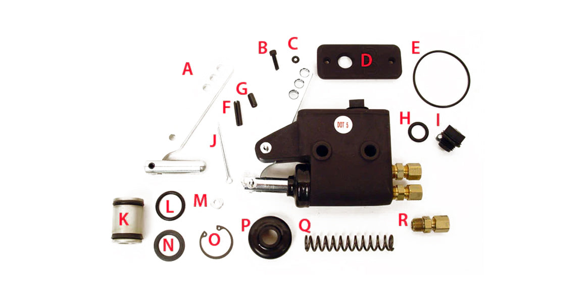 MCP Brake Master Cylinder Parts